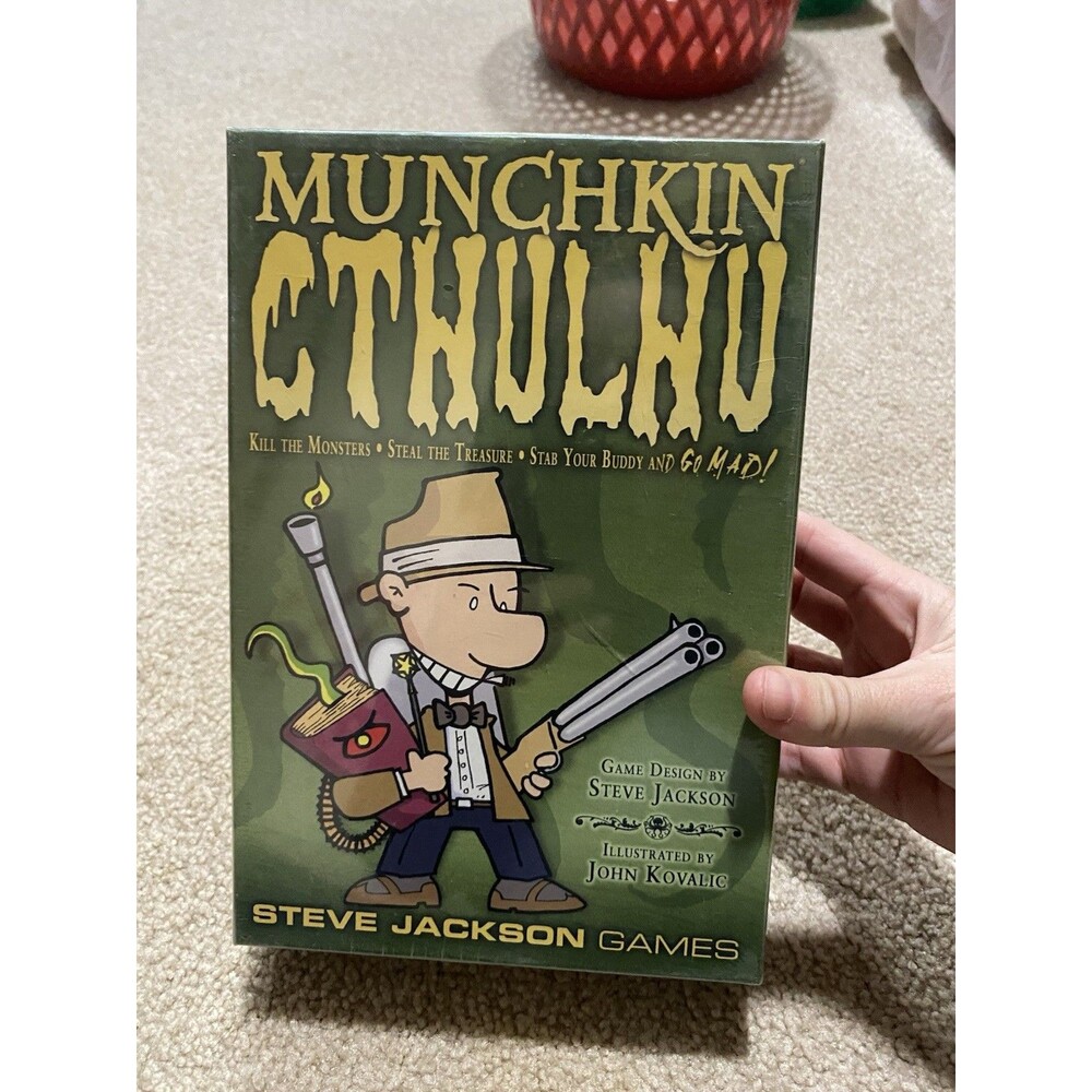 Munchkin Cthulhu Card Game 1st Edition 8th Printing 2013 SJG 1447 New Sealed